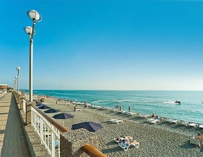 Оборудованный пляж - Отель Alex Resort & Spa Hotel / Алекс Резорт & Спа